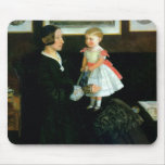 Portrait of Mrs James Wyatt fine art Mouse Pad