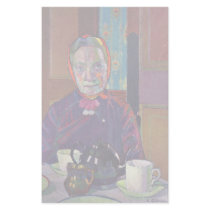 Portrait Of Mrs Mounter At The Breakfast Table Customized Stationery