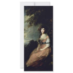 Portrait Of Mrs. Richard B. Sheridan By Thomas Gai rack cards