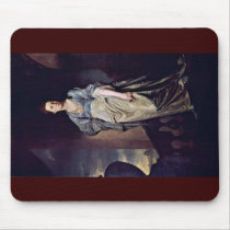 Portrait Of Mrs. Verelst By Romney George Mousepad