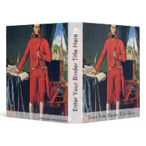 Portrait Of Napoleon Bonaparte As First Consul,  B Vinyl Binder