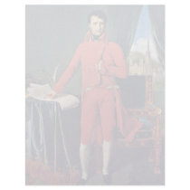 Portrait Of Napoleon Bonaparte As First Consul,  B Letterhead Template