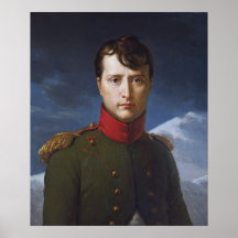 Portrait of Napoleon Bonaparte First Consul Posters