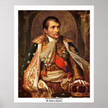 Portrait Of Napoleon By Andrea Appiani Posters