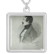 Portrait of Napoleon III  as a young man, 1839 Pendants