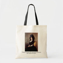Portrait Of Narcisa De Goicoechea Baranana Tote Bags