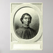 Portrait of Niccolo Machiavelli Posters