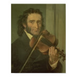 italian, school, 19th, portrait, violin, man,