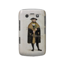 Portrait of of the author age 41, from 'De Histori Case-Mate Blackberry Case