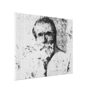 Portrait Of Old Man 1 Stretched Canvas Print
