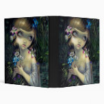 Portrait of Ophelia BINDER lowbrow gothic big eyes