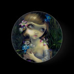 "Portrait of Ophelia" Button