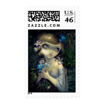 "Portrait of Ophelia" Stamp