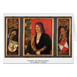 Portrait Of Oswald Krell By Albrecht Dürer Greeting Cards