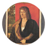 Portrait Of Oswald Krell By Albrecht Dürer Sticker