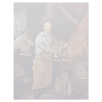 Portrait Of Pat Lyon At The Forge By Neagle John Customized Letterhead