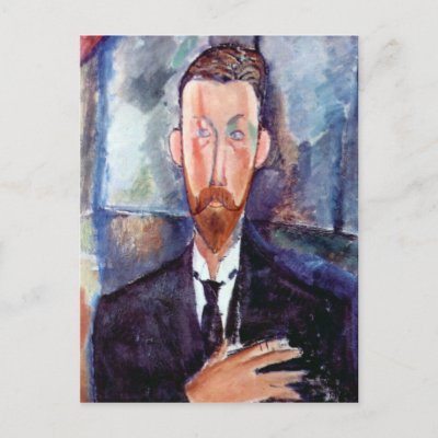 Portrait of Paul Alexanders by Amedeo Modigliani Postcards