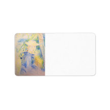 Portrait of Paule Gobillard by Berthe Morisot Custom Address Labels