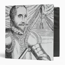 Portrait of Pedro de Valdibia Binder