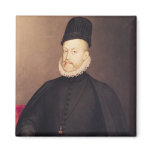 Portrait of Philip II  c.1580 Fridge Magnet