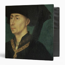 Portrait of Philip the Good  Duke of Burgundy Binders