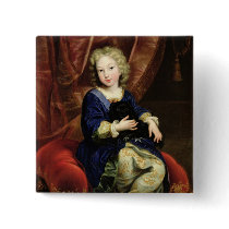 Portrait of Philippe de France Buttons