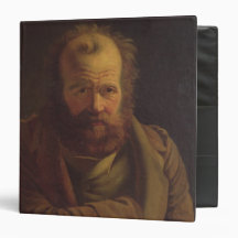 Portrait of Pierre Joseph Proudhon 3 Ring Binder