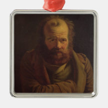 Portrait of Pierre Joseph Proudhon Christmas Tree Ornaments