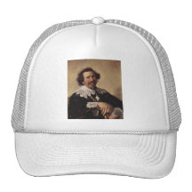 'Portrait of Pieter van den Broecke' Mesh Hat