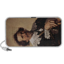 'Portrait of Pieter van den Broecke' Mini Speakers