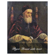 Portrait Of Pope Julius Ii By Raffael Flyer