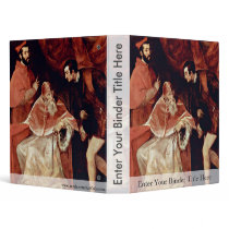 Portrait Of Pope Paul Iii, Cardinal Alessandro Far Vinyl Binders