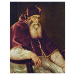 Portrait Of Pope Paul Iii. Farnese By Tizian flyers