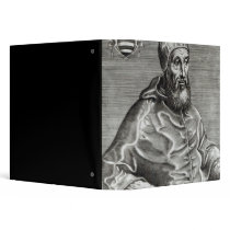 Portrait of Pope Pius IV, 1555 Vinyl Binder
