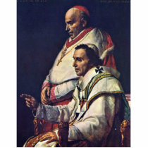 Portrait Of Pope Pius Vii And Cardinal Caprara., B Photo Sculptures