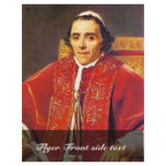 Portrait Of Pope Pius Vii By David Jacques-Louis flyers