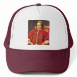 Portrait Of Pope Pius Vii By David Jacques-Louis hats