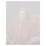 Portrait Of Pope Pius Vii By David Jacques-Louis ( letterhead