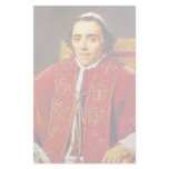 Portrait Of Pope Pius Vii By David Jacques-Louis Personalized Stationery