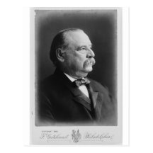 Portrait of President Stephen Grover Cleveland Post Cards