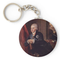 Portrait Of Prince Alexei Kurakin Chancellor Of Th Keychains
