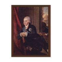 Portrait Of Prince Alexei Kurakin Chancellor Of Th Post Card