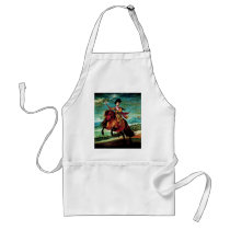 Portrait Of Prince Balthasar Carlos On Horseback Apron