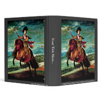 Portrait Of Prince Balthasar Carlos On Horseback Binder