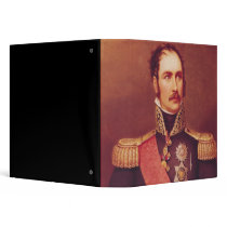 Portrait of Prince Eugene de Beauharnais Vinyl Binder