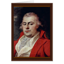 Portrait Of Prince Golitsyn Alexei Russian Ambassa Card