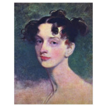 Portrait Of Princess Lieven By Sir Thomas Letterhead Template