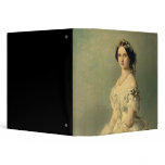 Portrait of Princess of Baden, 1856 binders