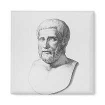 Portrait of Pythagoras Magnets