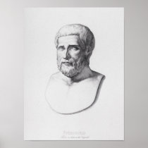 Portrait of Pythagoras Print
